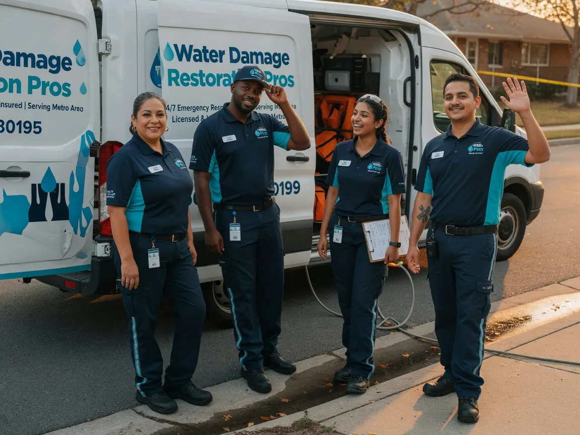 Water Damage Restoration company in Leonard, ND