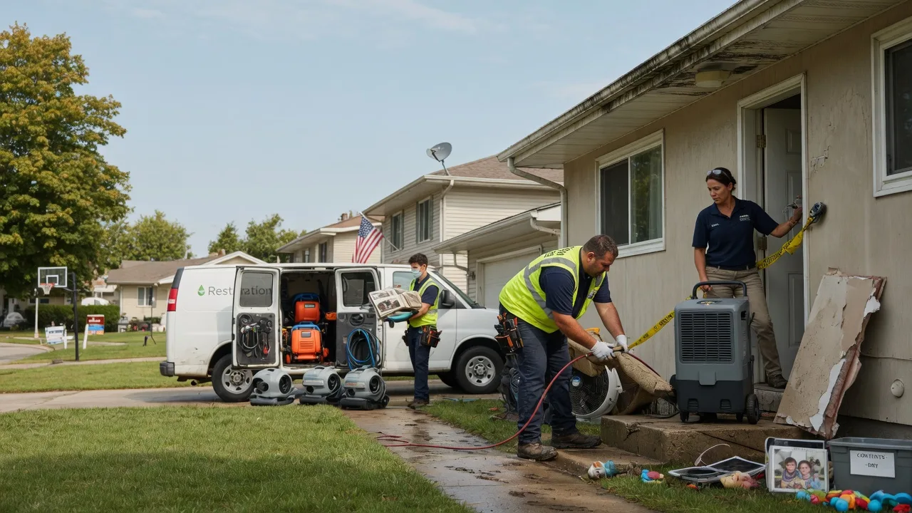 Water Damage Restoration in Leonard, ND near me